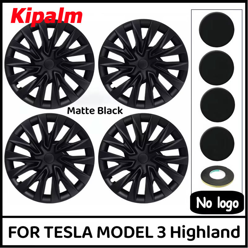 18 inch Star Wheel Cover Fits for Tesla Model 3 Highland Protection Cover Hubcap Replacement Kits