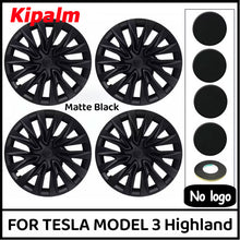 Load image into Gallery viewer, 18 inch Star Wheel Cover Fits for Tesla Model 3 Highland Protection Cover Hubcap Replacement Kits