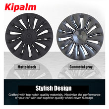 Load image into Gallery viewer, 4PCS Tesla Model Y 2023 Full Coverage Sport Wheel Cover Cap 19 Inch Replacement Vehicle Hubcaps Accessories