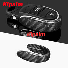 Load image into Gallery viewer, 1 PC Real Dry Carbon Fiber Key Cover Decorative Trim for MINI F54 F55 F56 F57 F60 2020-2023