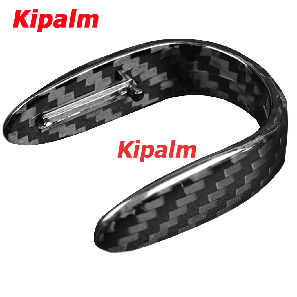 1 PC Real Dry Carbon Fiber Key Cover Decorative Trim for MINI F54 F55 F56 F57 F60 2020-2023