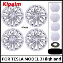 Load image into Gallery viewer, 18 inch Star Wheel Cover Fits for Tesla Model 3 Highland Protection Cover Hubcap Replacement Kits