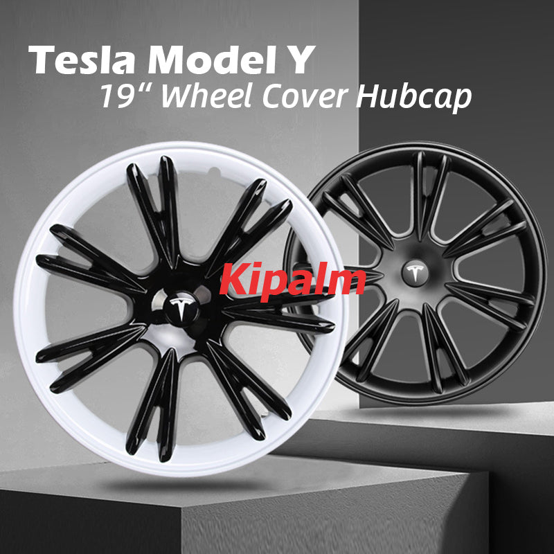 19 inch Wheel Caps Fits for Tesla Model Y Protection Cover Hubcap Replacement Kits 2024