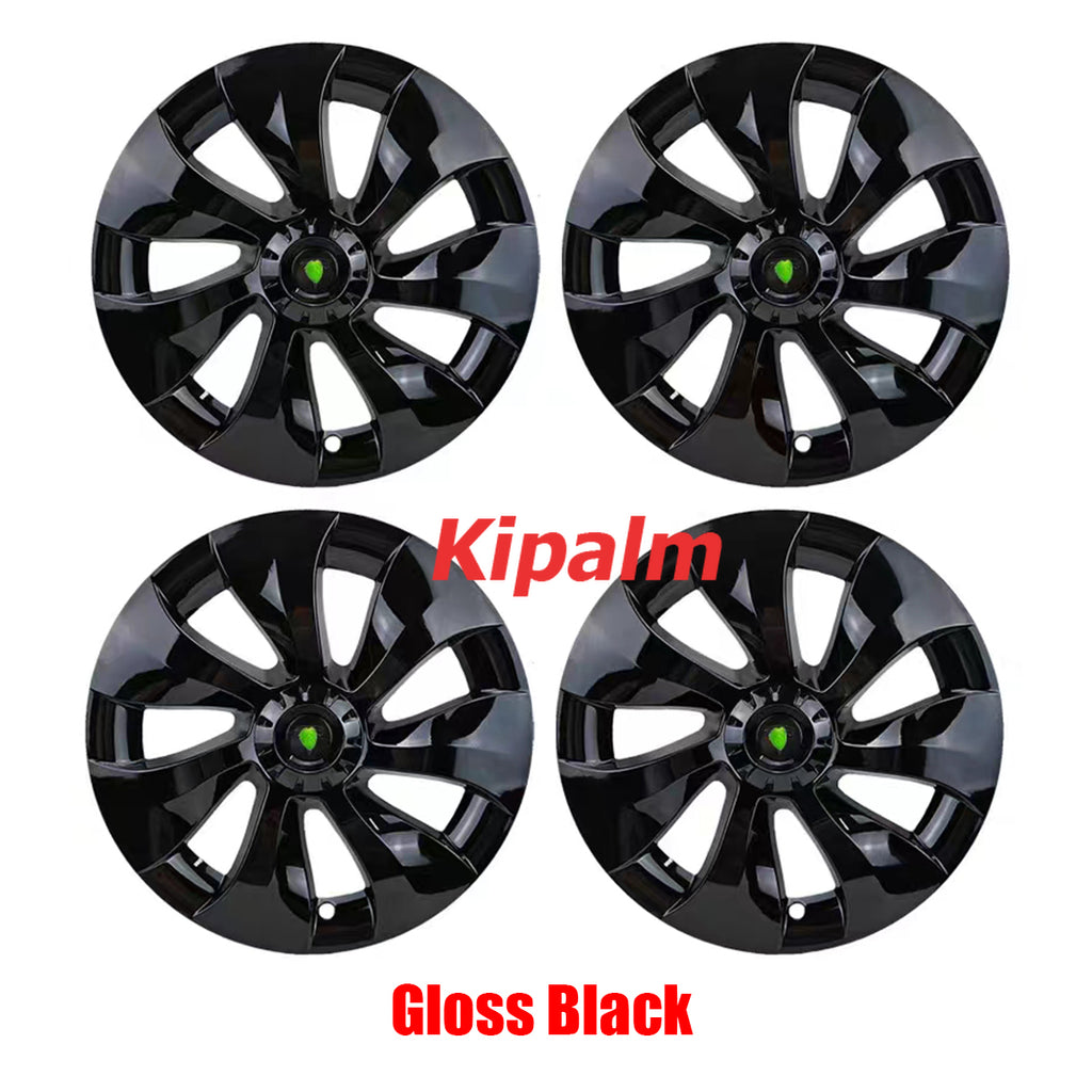 4PCS Tesla Model Y 2023 Full Coverage Sport 19 Inch Wheel Cover Cap Replacement Vehicle Hubcaps Accessories