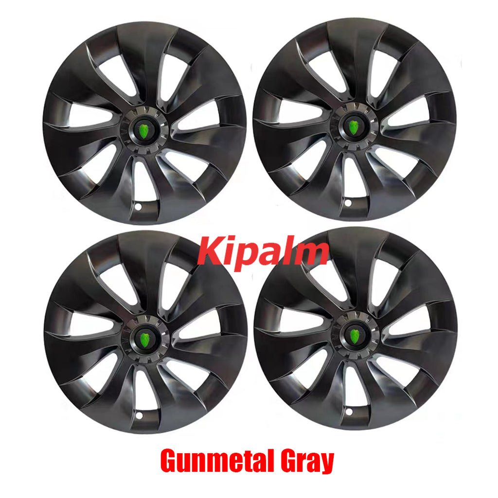 4PCS Tesla Model Y 2023 Full Coverage Sport 19 Inch Wheel Cover Cap Replacement Vehicle Hubcaps Accessories