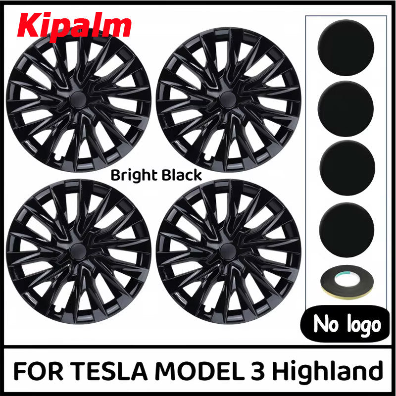 18 inch Star Wheel Cover Fits for Tesla Model 3 Highland Protection Cover Hubcap Replacement Kits