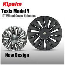 Load image into Gallery viewer, 4PCS Tesla Model Y 2023 Full Coverage Sport Wheel Cover Cap 19 Inch Replacement Vehicle Hubcaps Accessories