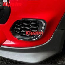 Load image into Gallery viewer, 1 Pair Real Carbon Fiber Grille Cover Splitter Decorative Trim for MINI F56