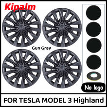 Load image into Gallery viewer, 18 inch Star Wheel Cover Fits for Tesla Model 3 Highland Protection Cover Hubcap Replacement Kits