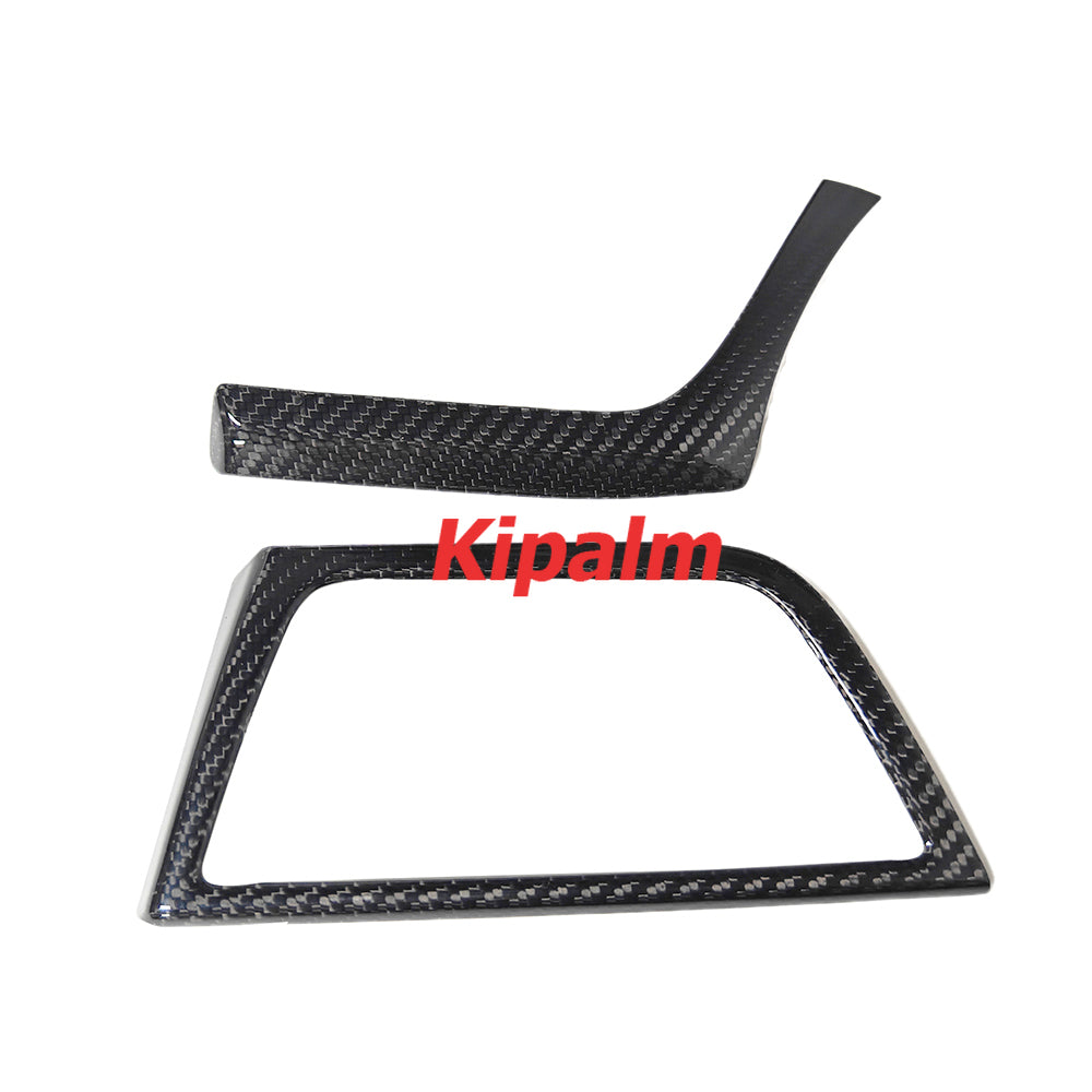 2PC BMW F30 Gloss Carbon Fiber Outlet Vent Cover