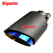 Load image into Gallery viewer, Remus Exhaust System Carbon Fiber Exhaust Muffler Tips Burnt Blue Inner Pipe for  MAZDA Land Rover JAGUAR