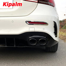 Load image into Gallery viewer, Dual Out Stainless Steel Exhaust Pipe for Mercedes-Benz W177 C118 A35 CLA35 AMG 2020+ Rear Bumper