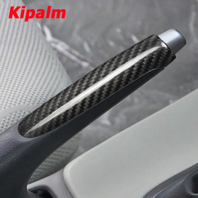 Car Accessories Dry Carbon Fiber Handbrake Protective Cover for Honda Civic 2012-2016