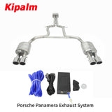 Stainless Steel Exhaust System Performance Cat-back for Porsche Panamera 3.6T 4.8T 2010-2013