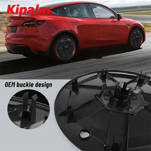 Load image into Gallery viewer, 4PCS Replacement Tesla 19&#39;&#39;  Matte Black Wheel Cover Cap Model Y Full Cover Car Hubcaps