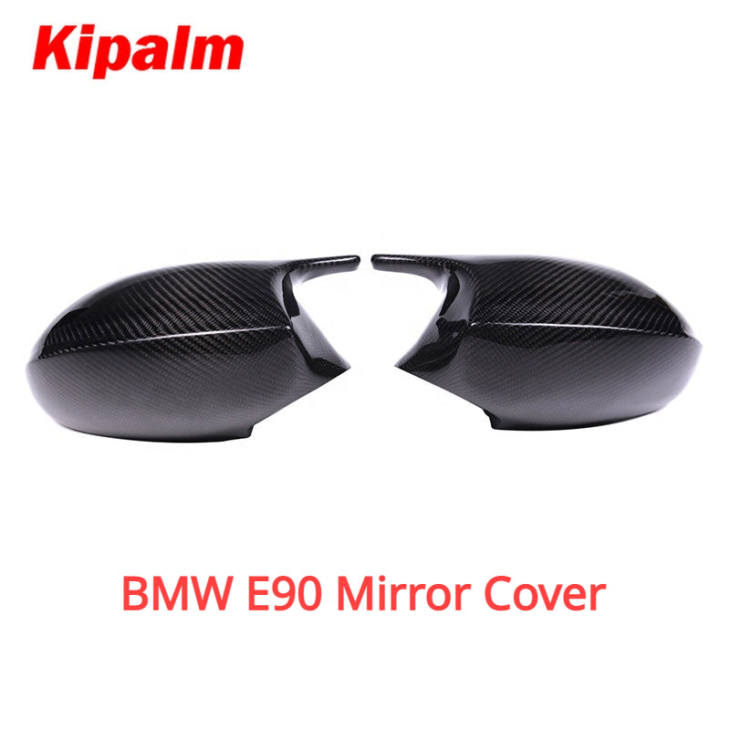 M3 Style Carbon Fiber Mirror Cover Cap For BMW E90 E91 E92 E93 E81 E82 E87 E88