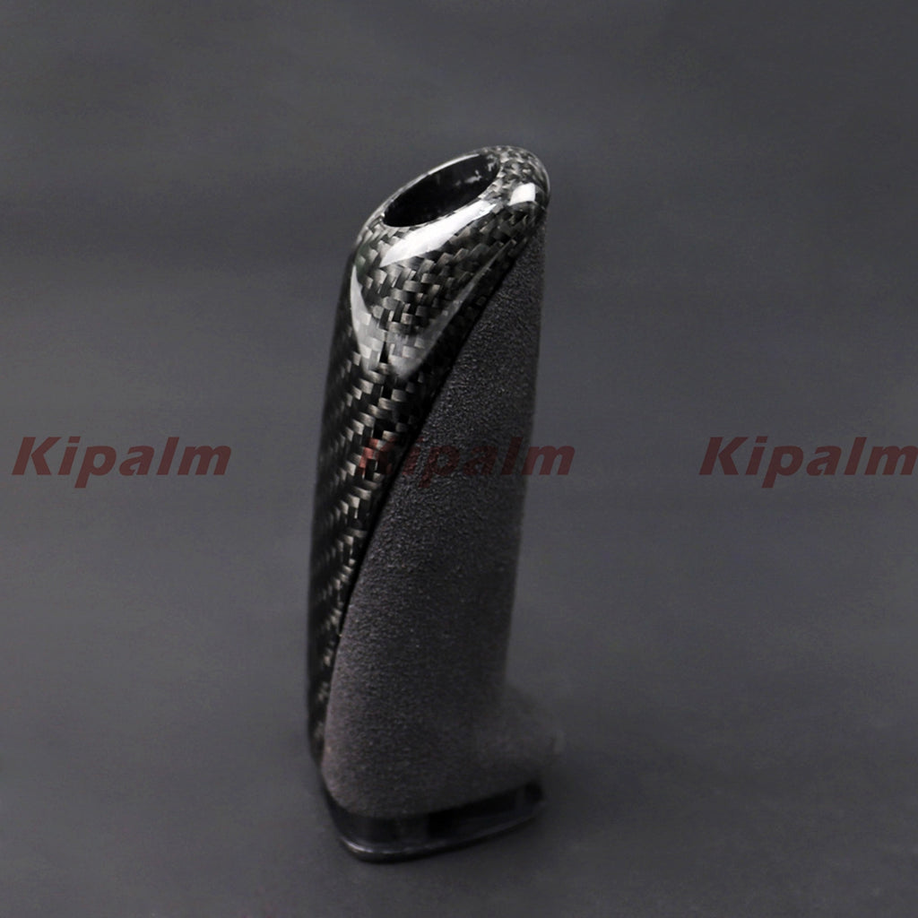 Universal Replacement Alcantara Carbon Fiber Gear Handbrake Cover for BMW