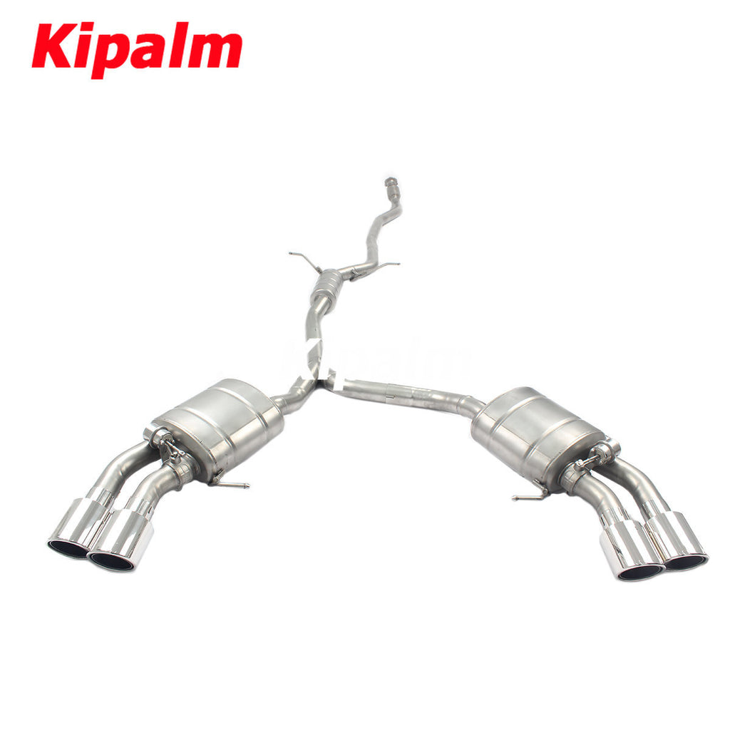 304 Stainless Steel Full Exhaust System Performance Cat-back for Porsche Macan 2.0T 2014-2019