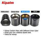 Kipalm 4PCS M Logo BMW M4 (F82/F83) 2014-2020 Carbon Fiber Exhaust Tip Muffler Pipe