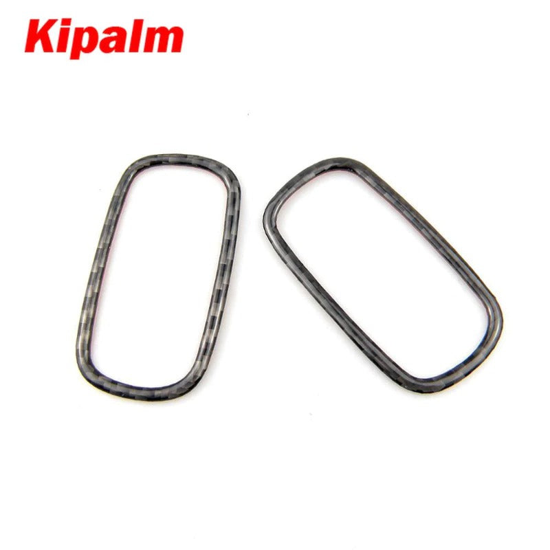 Kipalm Carbon Fiber Mini Cooper F60 Dashboard Air Outlet Vent Frame Sticker for Mini Cooper Accessories