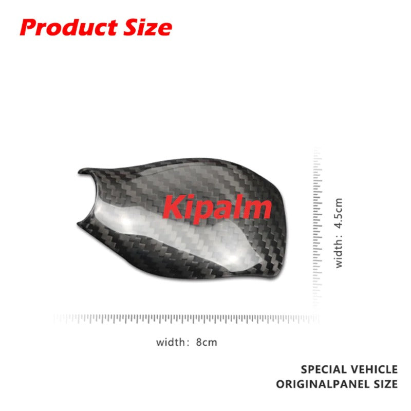 Car Interior Accessories Carbon Fiber Gear Shift Knob Cover Trim For BMW 3 SERIES  G20 G14 G15 X5 G07 Z4 G29