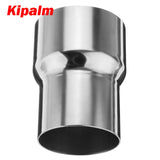 Stainless Standard Exhaust Pipe Connector Pipe Adapter Reducer Tube Easy Weld On or Clamp On