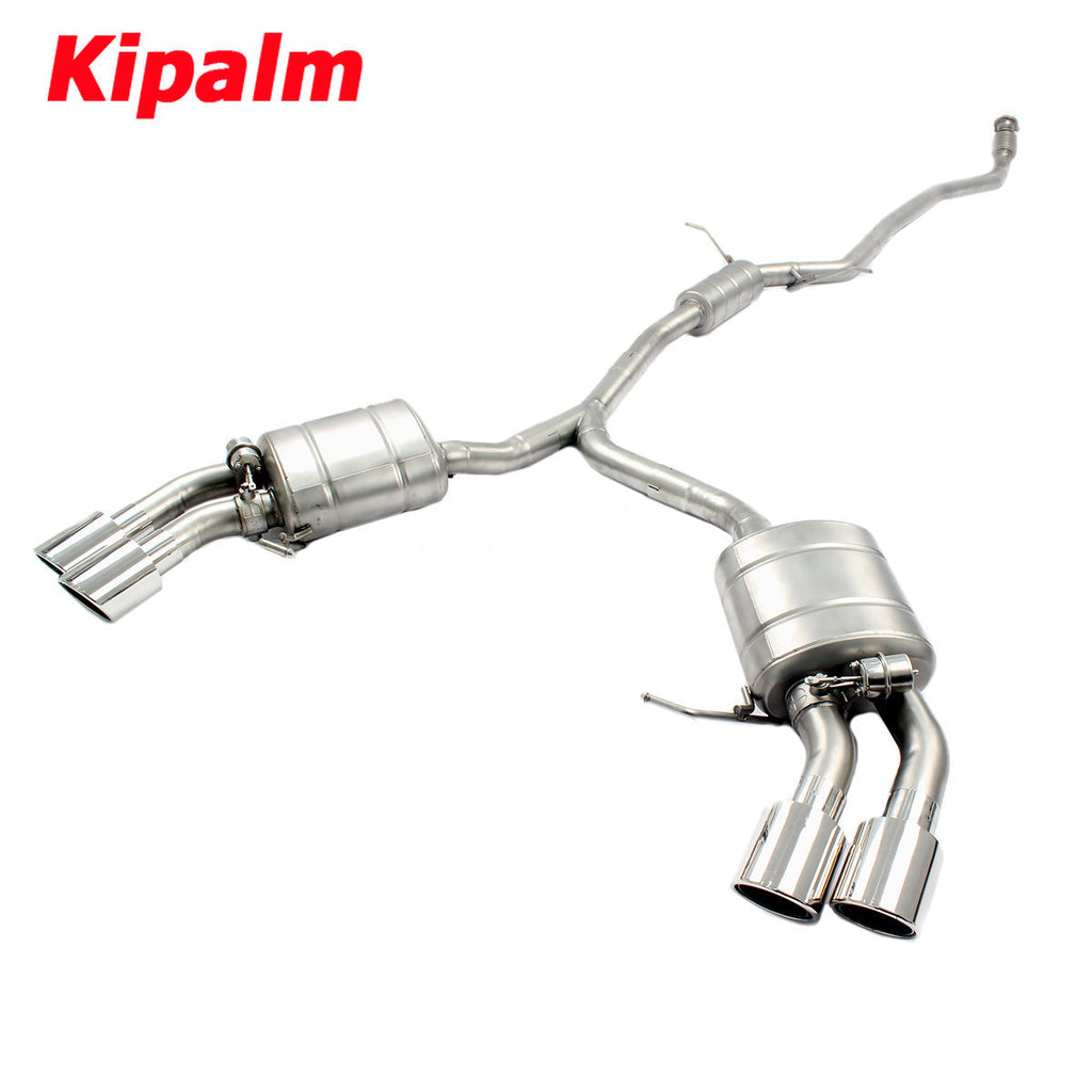 304 Stainless Steel Full Exhaust System Performance Cat-back for Porsche Macan 2.0T 2014-2019