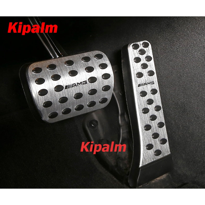 Gas Accelerator Brake Pedal Pad Cover For Mercedes Benz